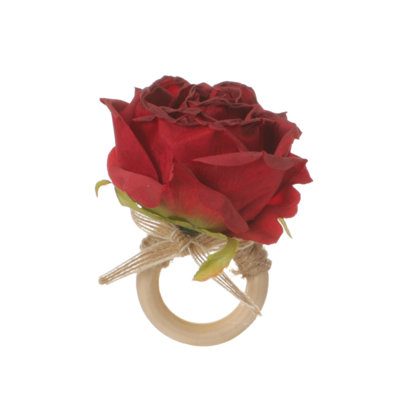 Rosa Silk Napkin Ring