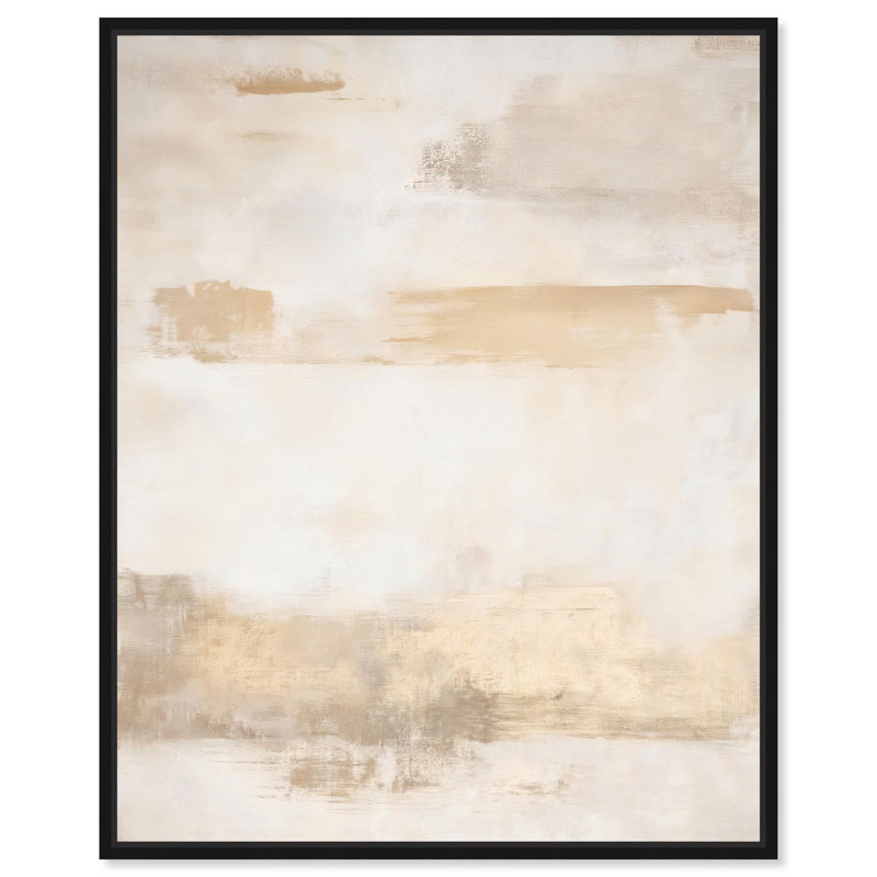 «Stratum Haze II», reproduction d'art sur toile par Art Remedy, Structure noire, H 21 po x l 17 po