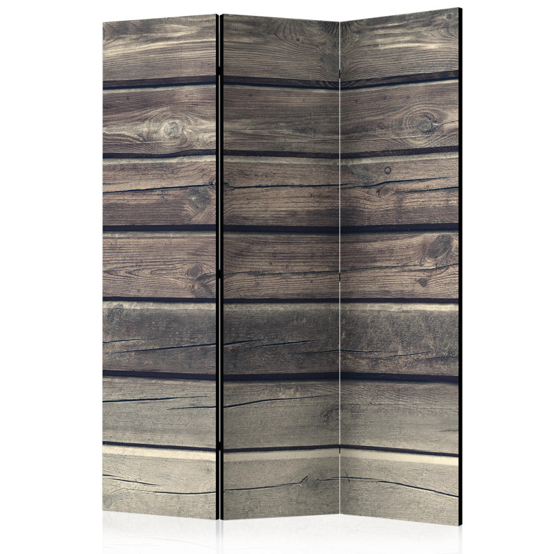 Caudill 172cm H Solid Wood Folding Room Divider, 3