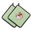 Ensemble de cuisinier poignée 2 pièces caroline trésors sheltie-48709373-48709505