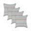 Ensemble de 4 coussins décoratifs en coton tissés à la main-1117772816-1117772847