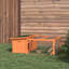 Tariq Weather Resistant Rabbit Hutch