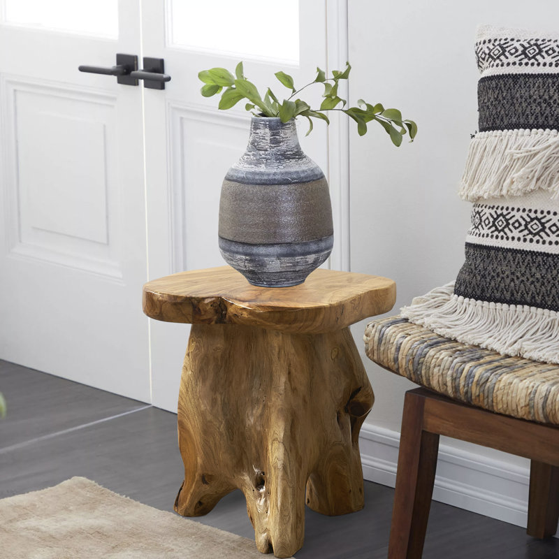 Solid Wood Accent Stool