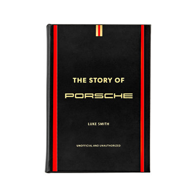 The Story of Porsche Leather Bound Book