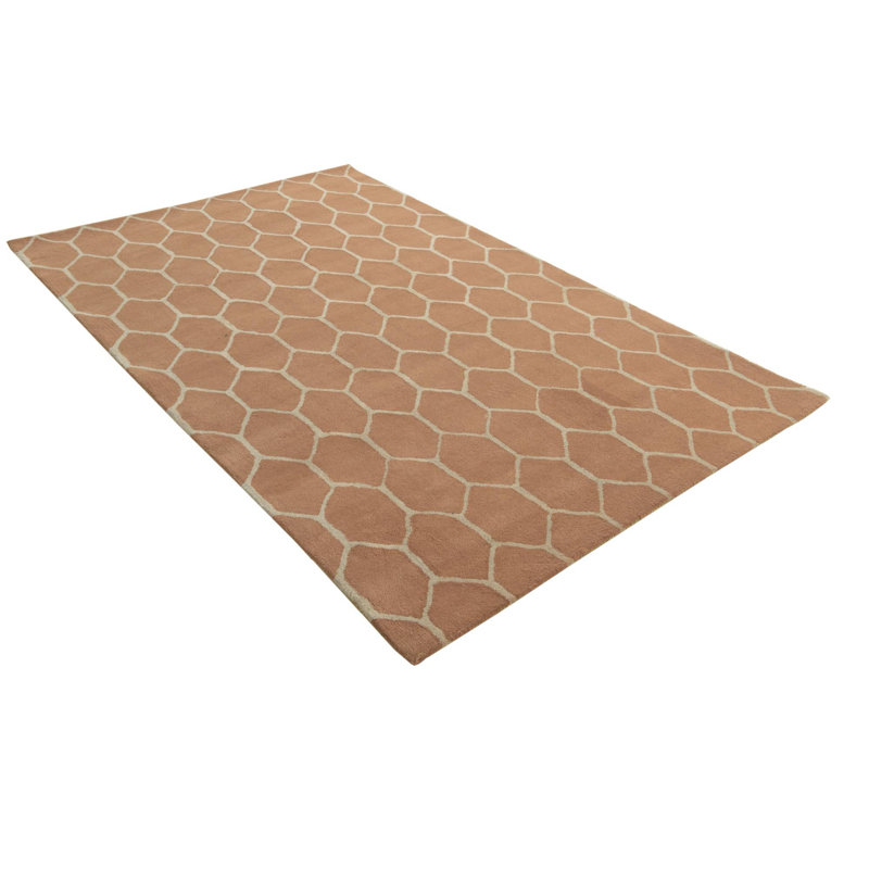 Tapis brun clair Otto