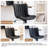 Brionni Leather Swivel Task Chair with Casters-768614421