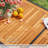 7-piece Patio Bar Dining Set Pe Rattan Furniture Set With Acacia Wood Tabletop & Soft Cushions