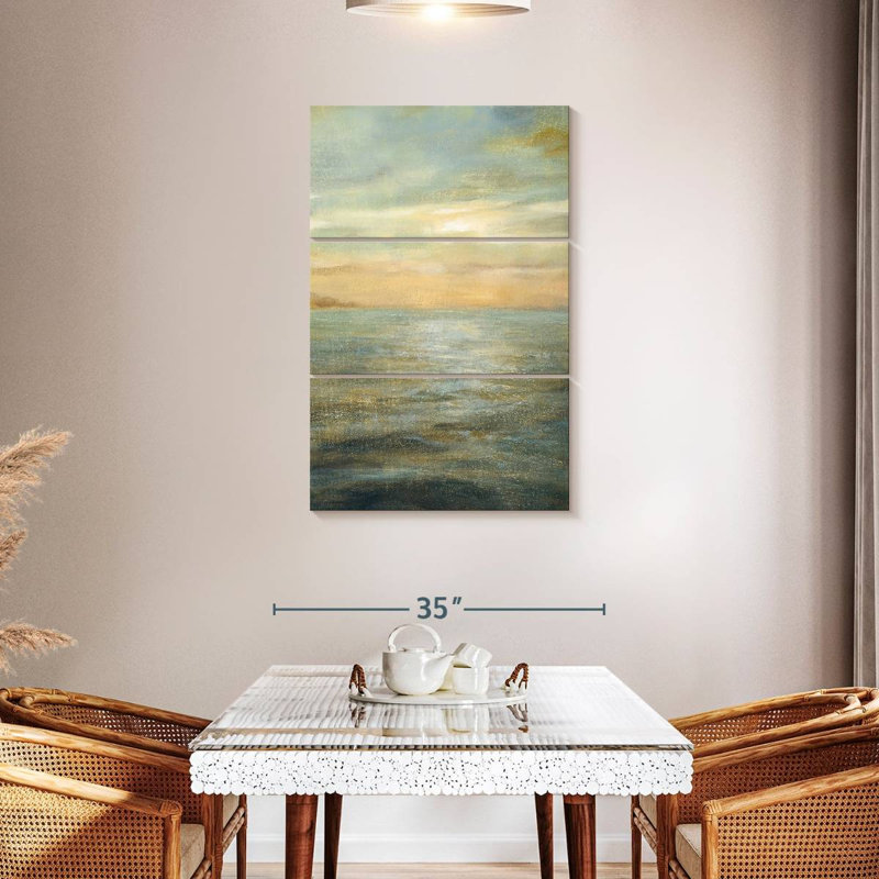 Alvord Serene Sea Clouds IV, 45" H x 28" W