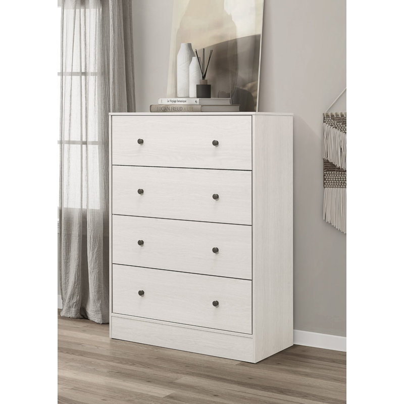 Commode 4 tiroirs Brytin, Beige-gris