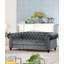 Ensemble de salon en velours 2 pièces Kari-680438902