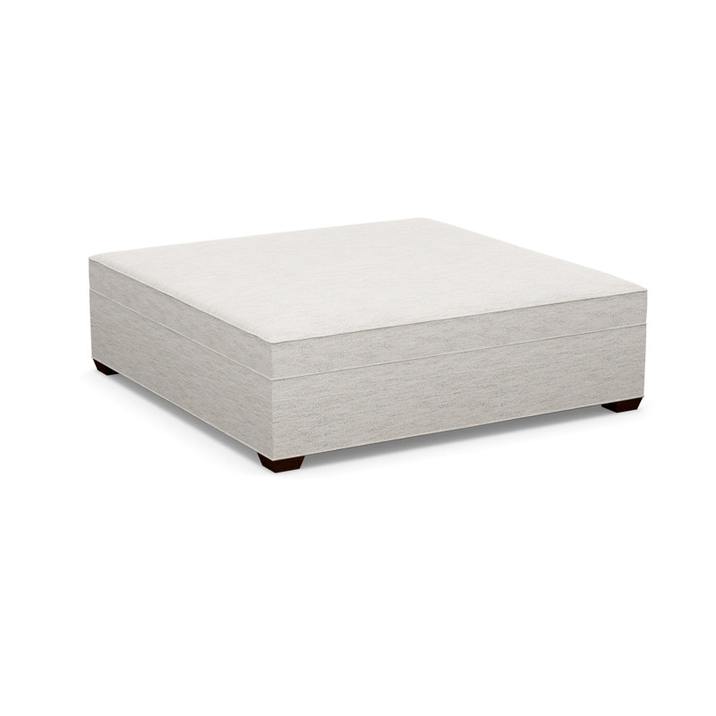 Square Ottoman, Walnut, 3906-73