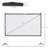 Afelix White 134Cm x 231Cm Portable Folding Frame Projector Screen