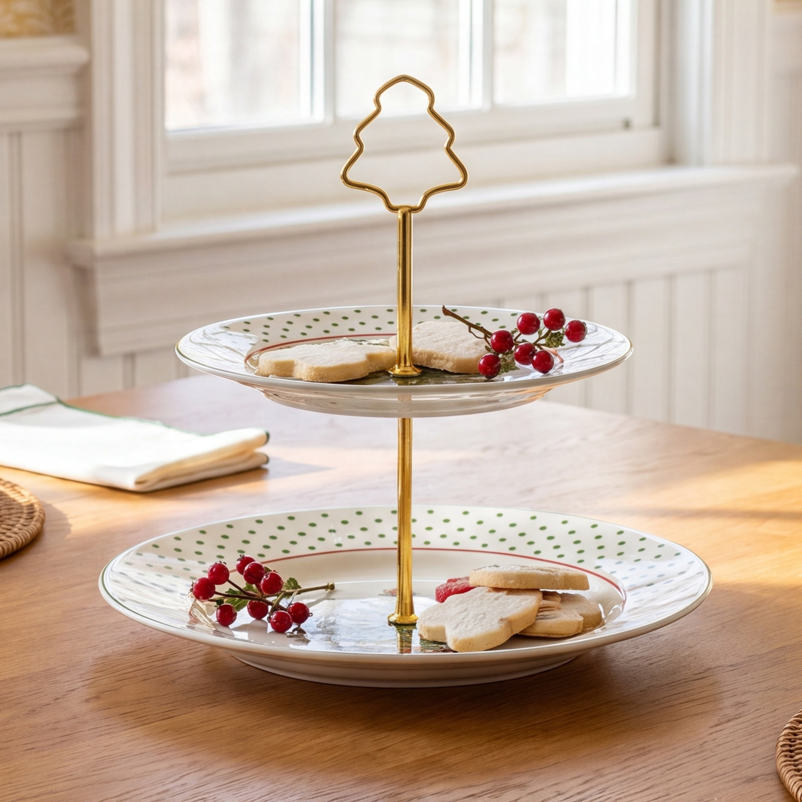 Christmas Tree Tiered Stand