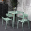 Table bistro en métal pour terrasse Sengsone