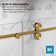 Kw02 72 In. W X 76 In. H Single Sliding Frameless Shower Door With 3/8 In. Clear Glass