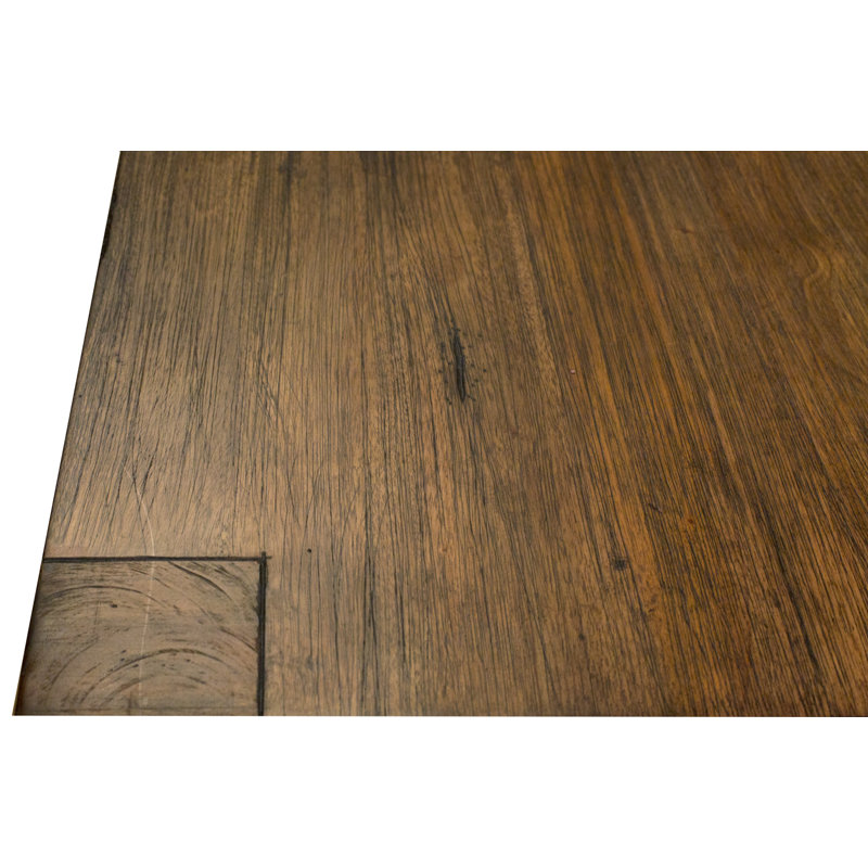 Trevion Extendable Solid Wood Leg Dining Table, Mahogany
