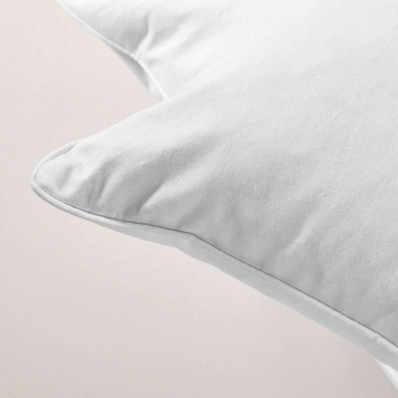 Down Feather Square Pillow Insert (Set of 2), 26"H x 26"W