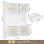 💡 Combinaison garde-manger 6 portes + 8 portes