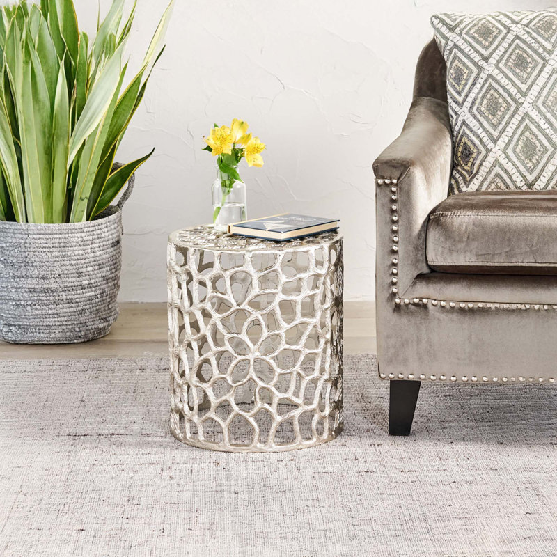 Modern Unique Design Mesh Stool, Side Table