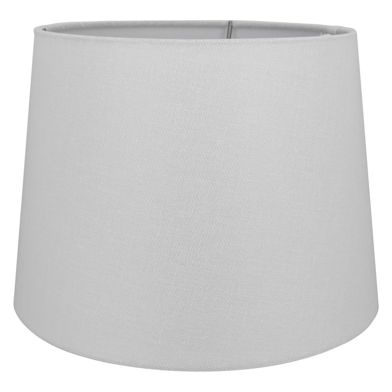 Abat-jour, Gris clair, 9 po en haut x 11 po en bas x 8 po en pente