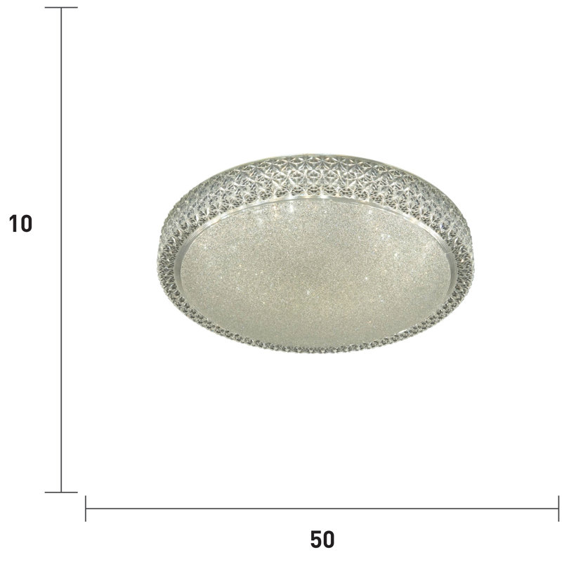 Glass LED Flush Mount