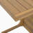 C-Shape End Table  Brown