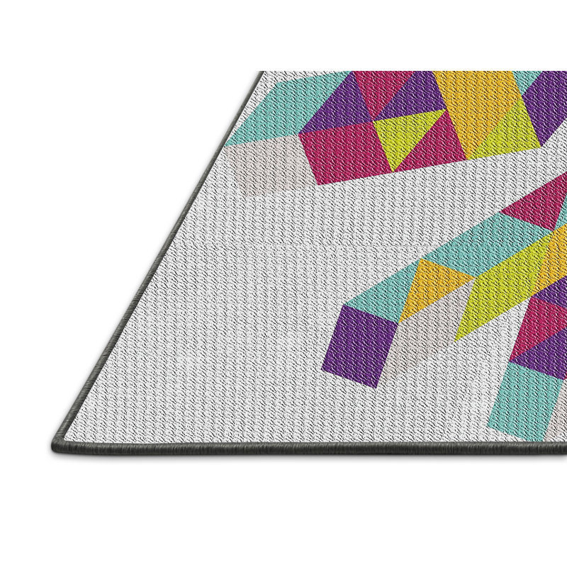 Tapis gris Kirksey, Rectangle 8 pi x 10 pi