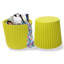 Tabouret de rangement empilable bohémien Eclectic Global-2737328