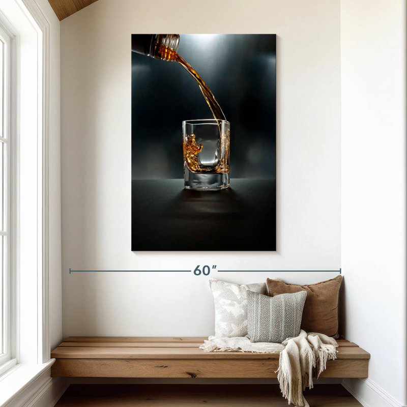 Yarlin Liquor Shot, 48" H x 32" W