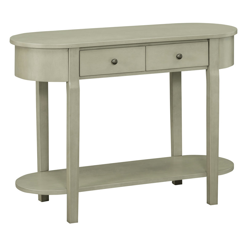 Console Table With Scratch Resistance Surface - Navy Scratch-, Gray