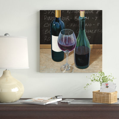 Wine Spirit III by James Wiens - No Frame Print on Canvas