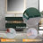 48" Floating Bathroom Vanity, Engineered Stone Top, 2 Soft-Close Drawers, LED Light-1779919238