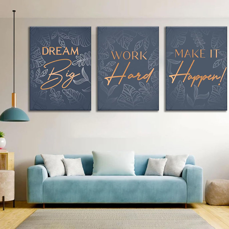 3 Piece Wrapped Canvas Print