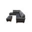 Canapé modulaire avec repose-pieds Hannah-114036999