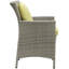 Chaise de salle à manger en rotin et osier Bocabec par Havenside Home-995238422-995273794