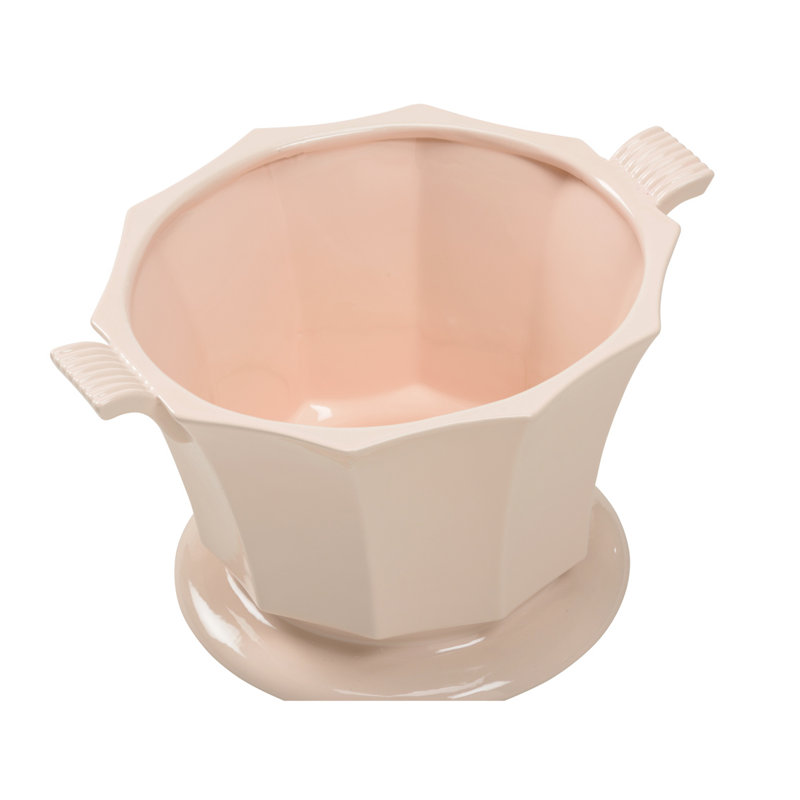 Jardinière Baron, Glacis rose