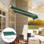 Outsunny 282cm W x 250cm D Polyester Cover Retractable Awning Fabric Replacement-111011426