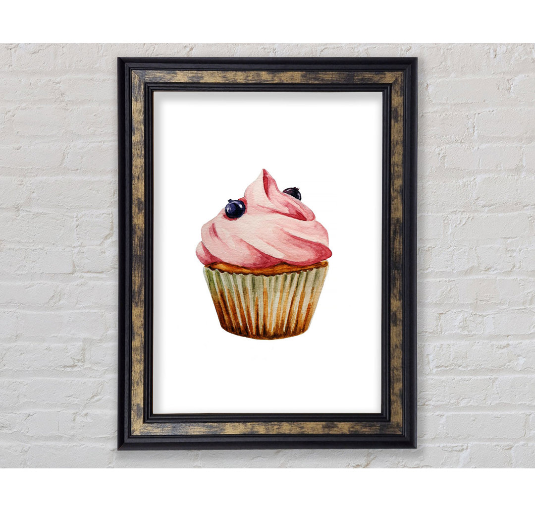 Cupcake 2 - Einzelner Bilderrahmen Kunstdrucke