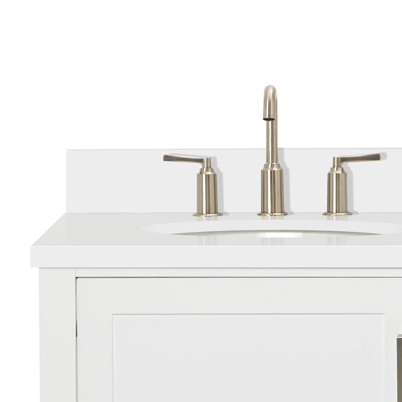 Bayhill 61'' W Double Vanity, White