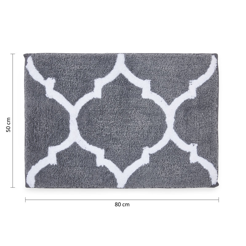 Bath Rug, Charcoal
