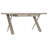 Polk Solid Wood Top Writing Desk with Power Outlet
