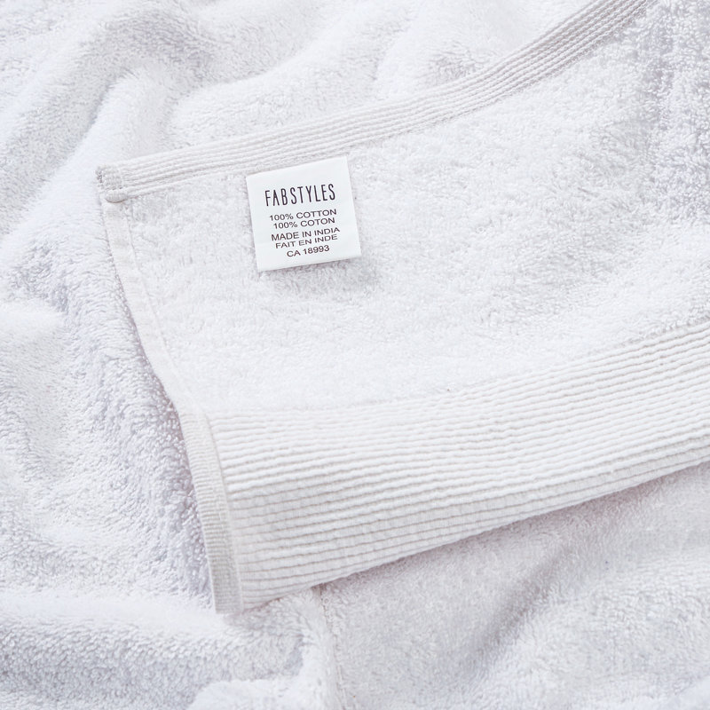 Taoussi Cotton Plush Mulit-Size Set, White