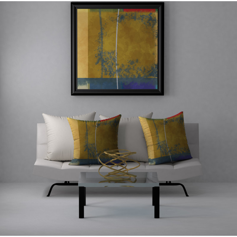 Housse de coussin décorative carrée fragrance Extol, 18 po x 18 po