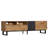 Modern TV Stand With Double Storage Space, Media Console Table, Entertainment Center With Drop Down Door For Living Room, Bedroom, Home Theatre-1507257274