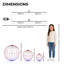 Décorations de Noël extérieures : 3 boules lumineuses RGBIC intelligentes préilluminées avec 8 modes d'éclairage et contrôle par application.