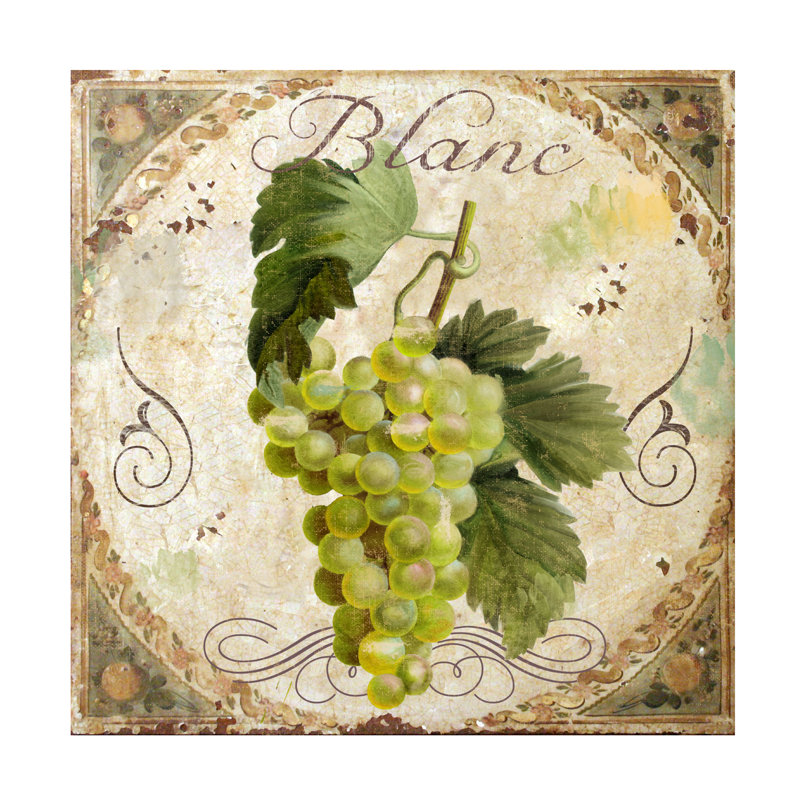Art sur toile «Bologola Sasha Tuscany Table Blanc», H 14 po x l 14 po