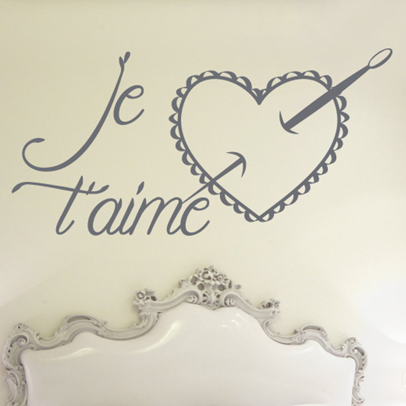Wall Decal, Grey, Large