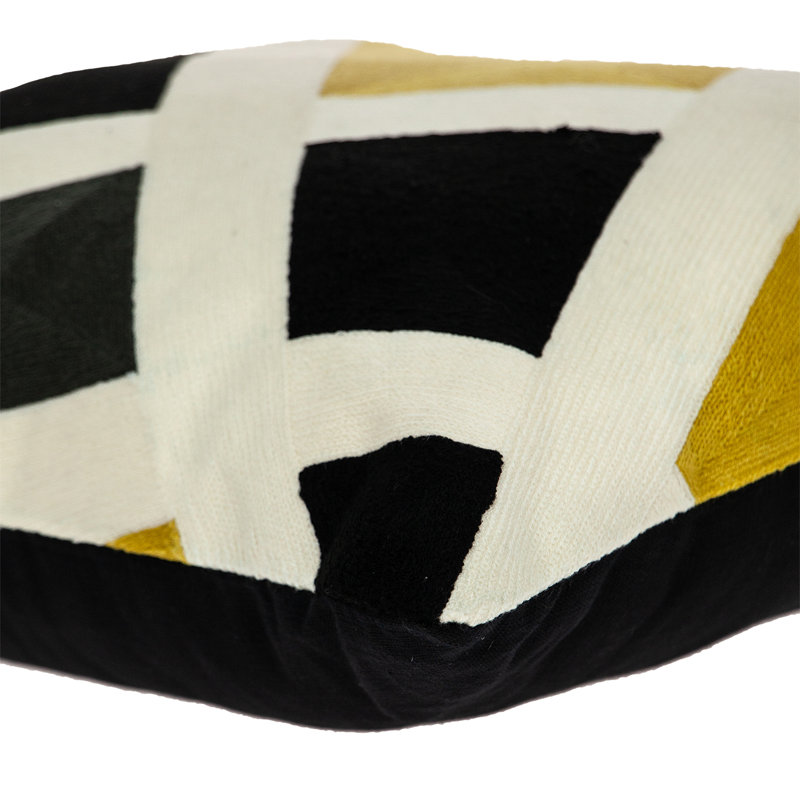 Parkland Collection Helix White Throw Pillow