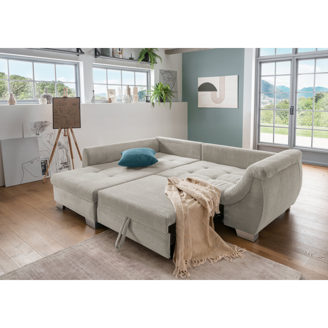 Ecksofa Booneville mit Bettfunktion