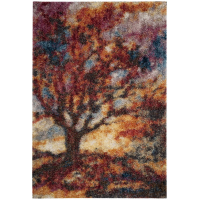 Delma Performance Floral Rug